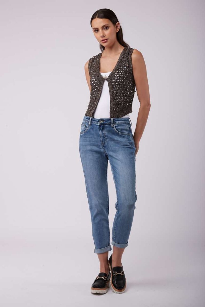 Broek Toxik3 - Boyfriend fit denim