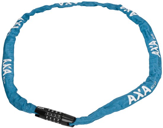 AXA Rigid RCC 120 - Kettingslot - Slot voor Fietsen - Code - 120 cm lang - 3,5 mm - Blauw van AXA — afbeelding 3