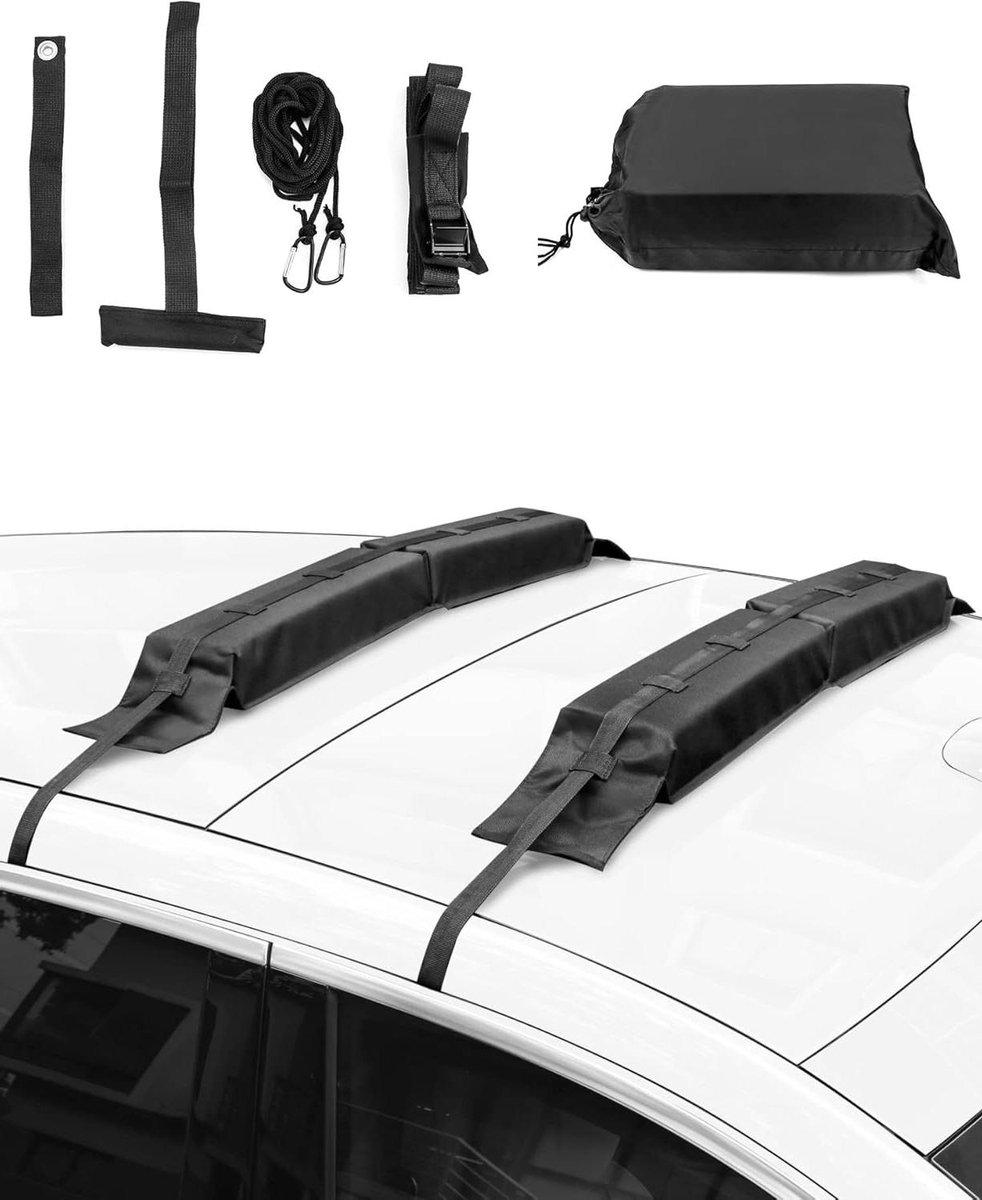 Universeel Dakrek voor Kayak Surfboard Canoe Snowboard Paddle Board met Montagebanden