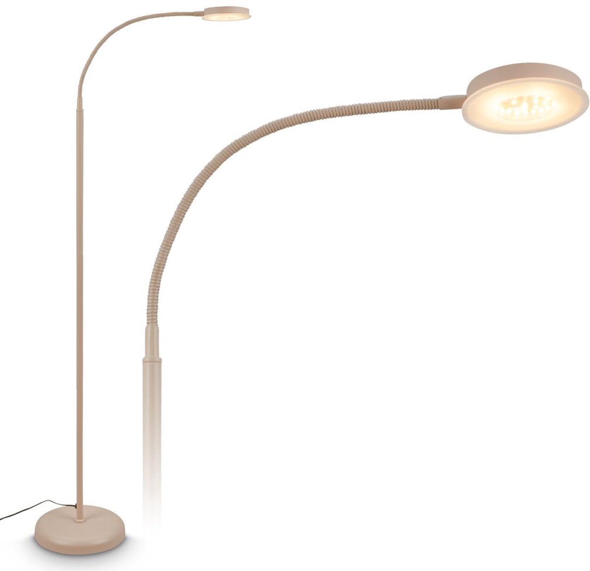 BRILONER Megg - LED Vloerlamp - warm wit licht