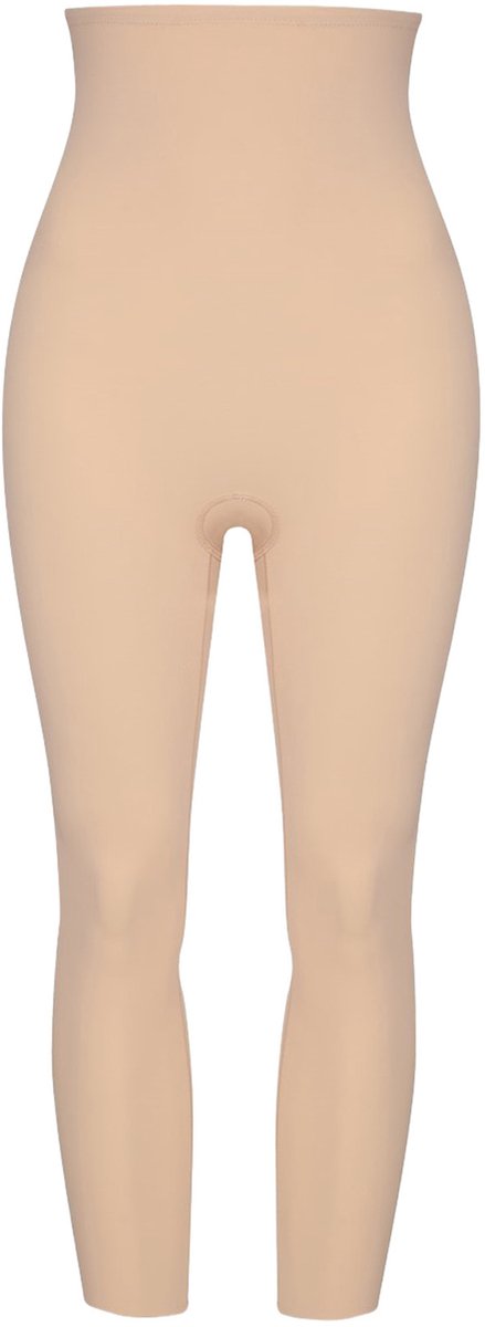 Sculpting High Waist Capri | Soft Nude