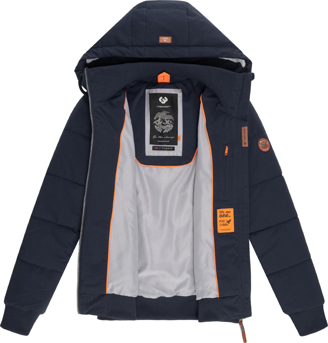 Ragwear Dames winterjas Nuggys Solid