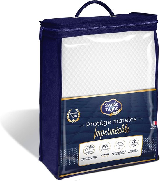 SWEET NIGHT - Mattress protector 2 x 70 x 200 cm | Knikbed