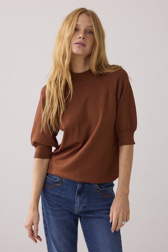 7s7935-7980 Short sleeve sweater