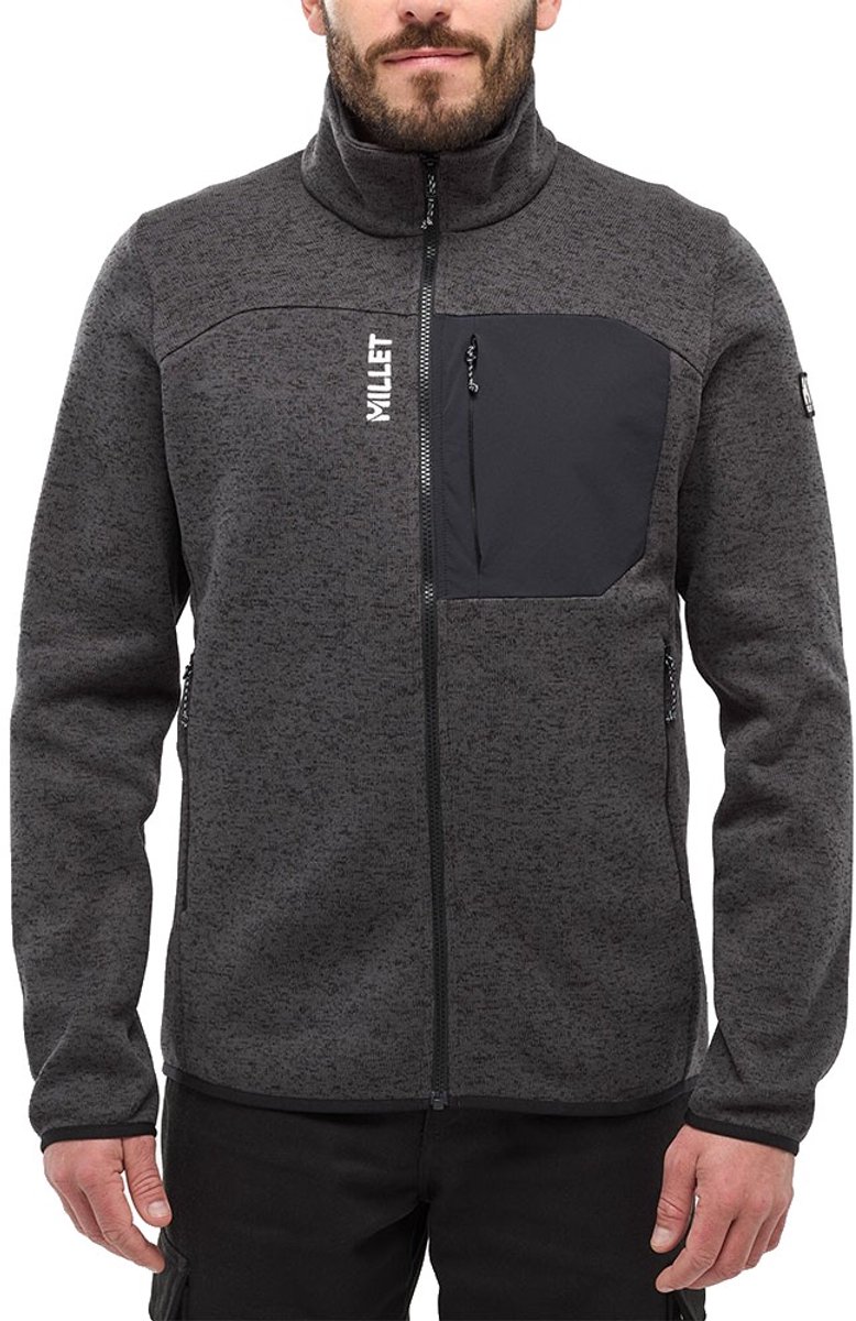 Millet Chamonix Fleece Met Volledige Rits Grijs L Man