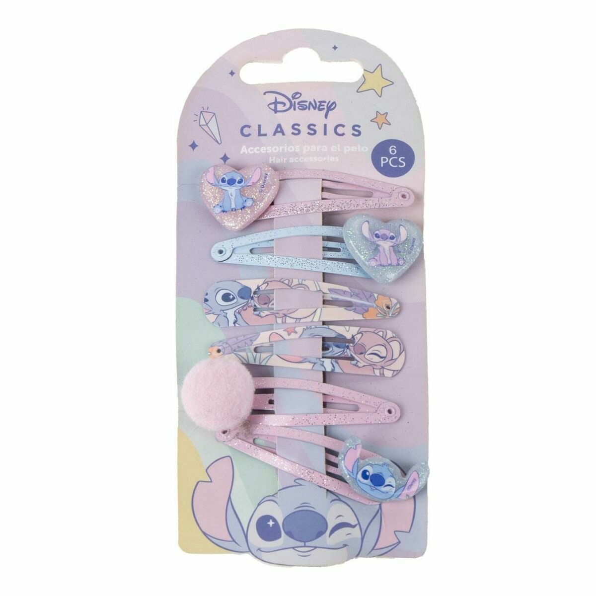 Haarspeldjes Stitch Blauw