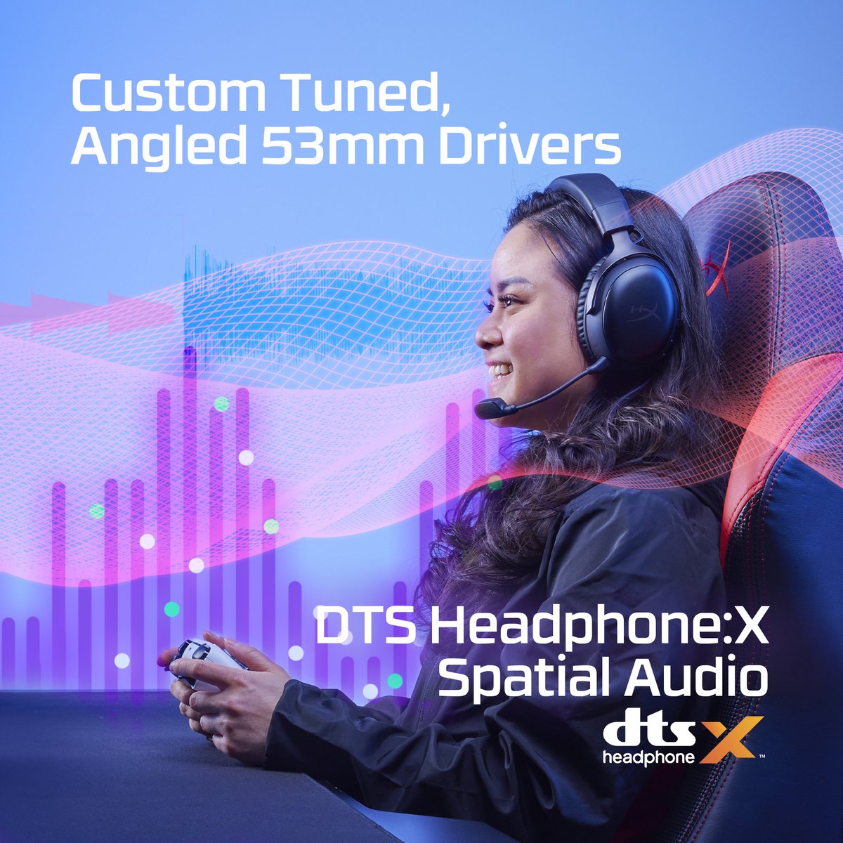 HyperX Cloud III Wireless - 120 uur batterij, multi-platform thumbnail 5