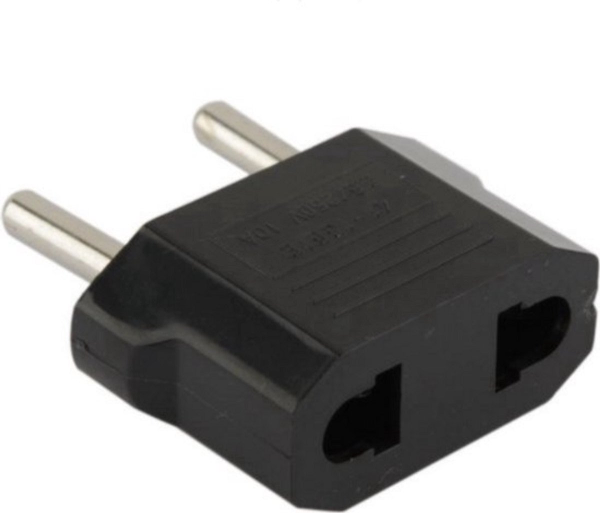 US naar EU adapter - Reis Converter - Zwart