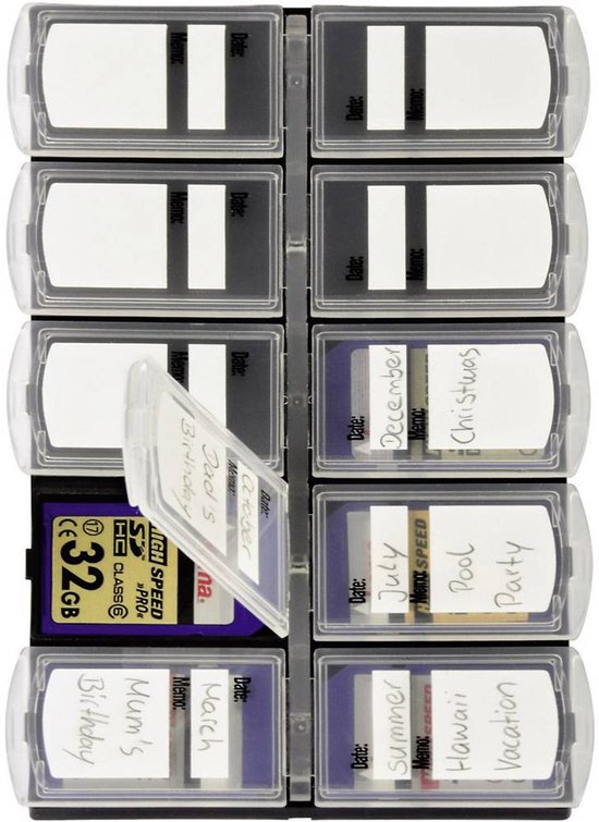 Hama Digital Memory Organizer Limited Edition - Custodia Per SD, USB, Memory Card - 2