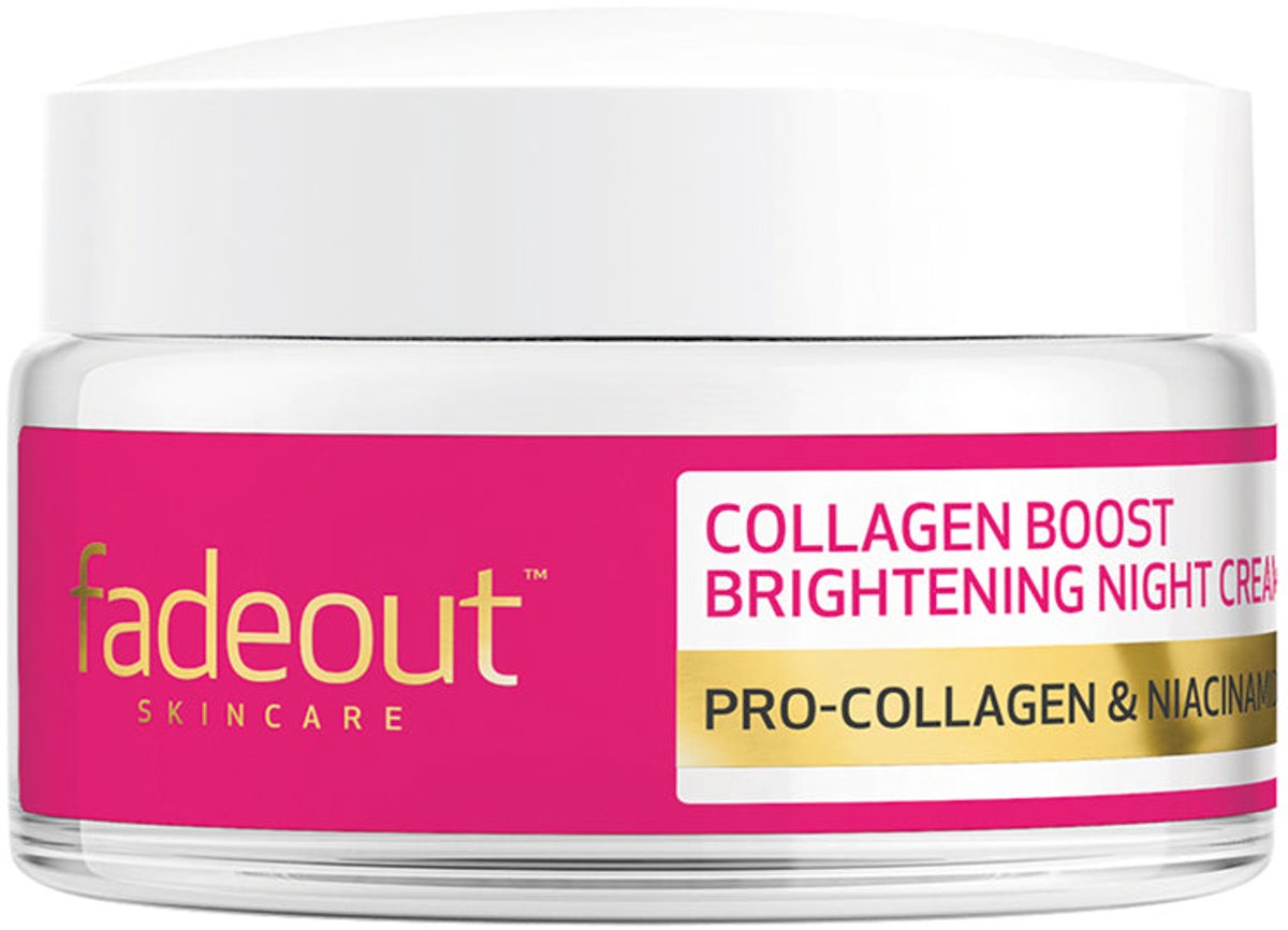 Fade Out Collagen Boost Verhelderende Nachtcrème (50 ml)