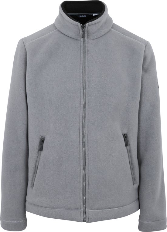 The Regatta Garrian Ii Bomber Jacket - Homme - Avec doublure en tissu Sherpa - Gris clair