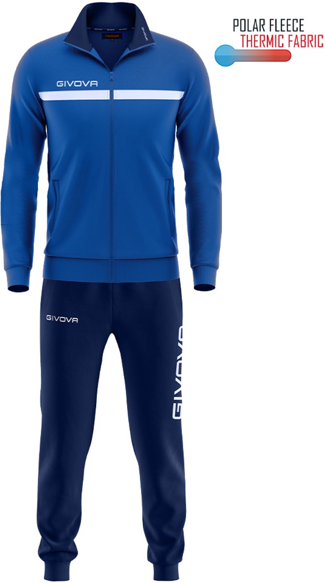 Zip-up fleece trainingspak Givova One