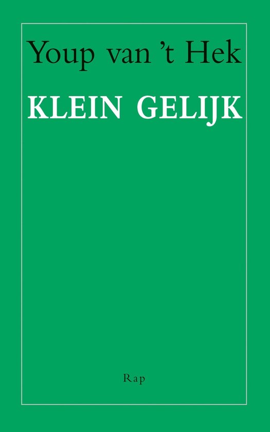 Klein gelijk - cover