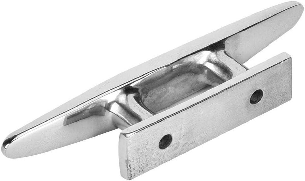 Allecto Plus - Boot Dock Schoenplaat 10-20cm Zilver RVS Marine Hardware voor Schepen en Boten.