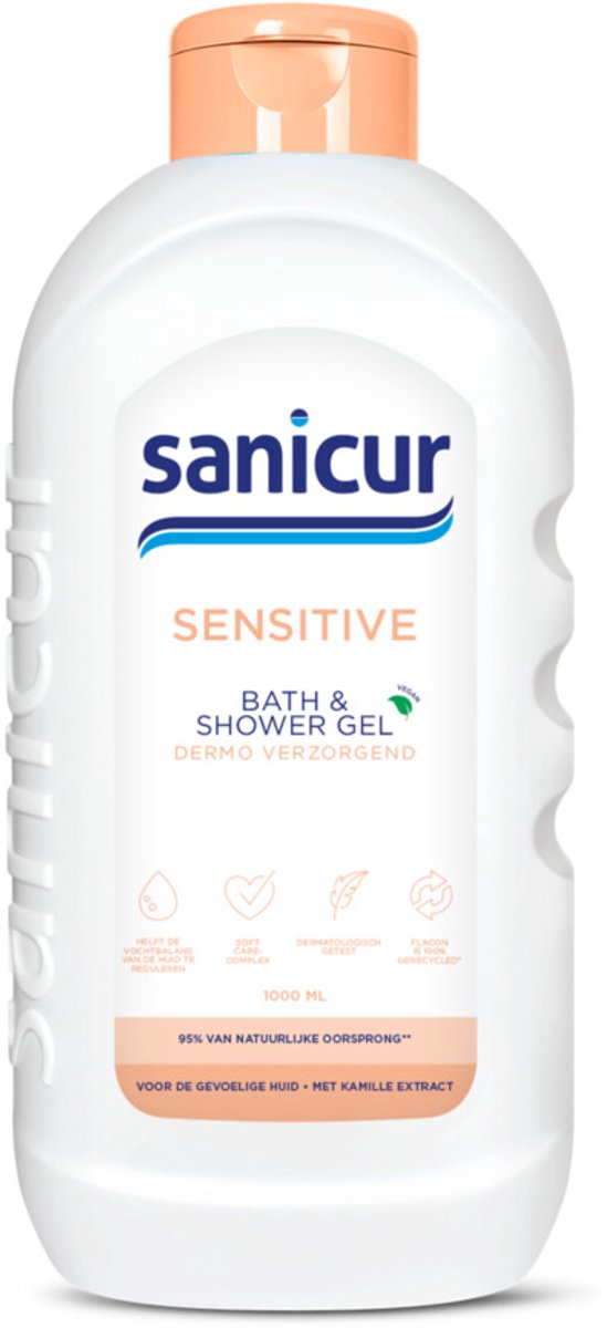 Goedkoopste Sanicur Bad en Douchegel Sensitive 1000 ml