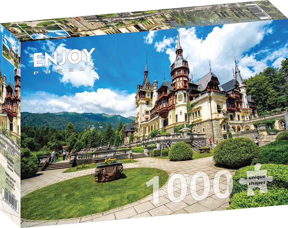 Enjoy Puzzle legpuzzel The Royal Castle Sinaia - 1000 stukjes.
