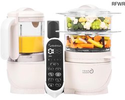 RFWR® Multifunctionele 6-in-1 Keukenmachine voor Baby: Stomen, Mixen, Steriliseren en Meer