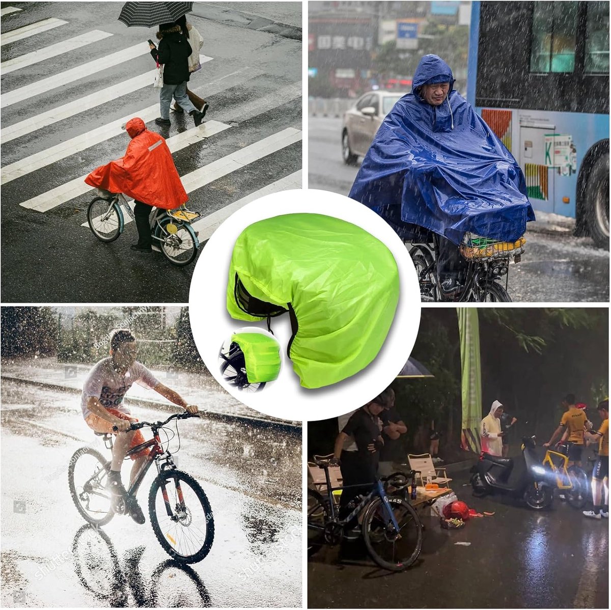 Fietstas Regenhoes - Regenbescherming voor Fietstas - Maximale maat 126 x 66 cm