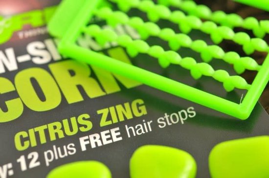 Korda Slow Sinking Corn 12pcs (free Hair stops) - Smaak : Citrus Zing Orange van Merkloos — afbeelding 3