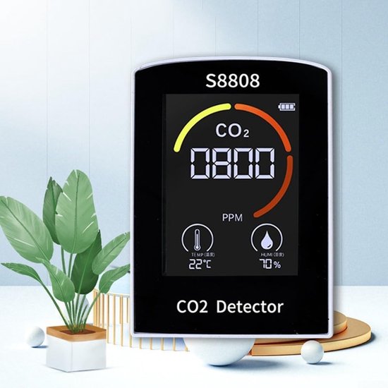 DHI-HY-M1 CO2 (Kooldioxide) meter, levensduur 10 jaar - Quality