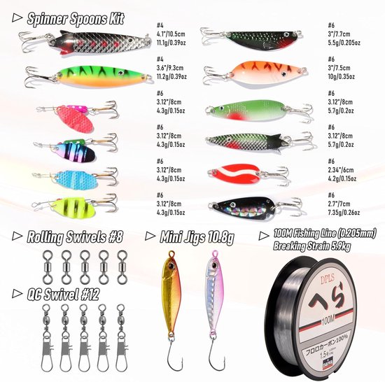 RFWR® Telescopische Hengel en Haspel Set voor Forel Vissen van RFWR — afbeelding 5