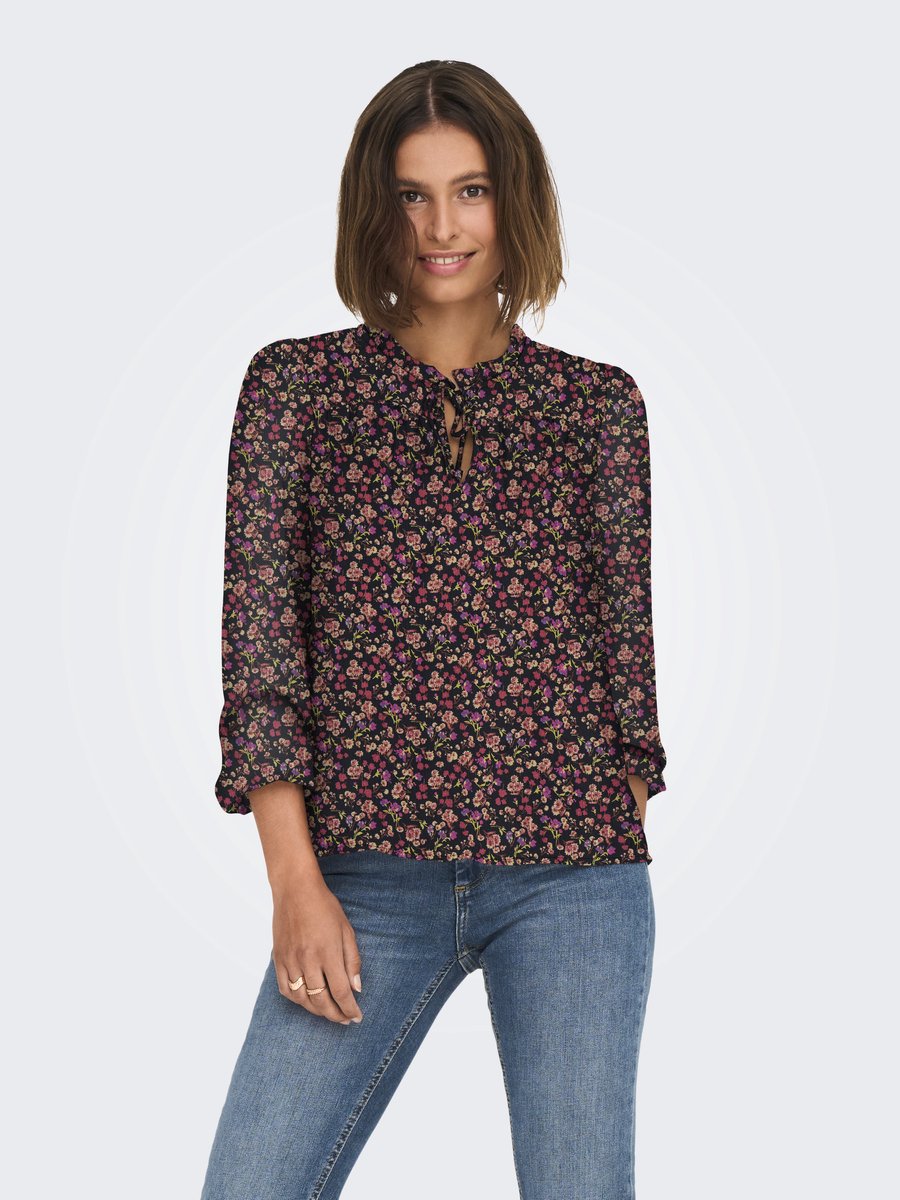 ONLY - ONLDITSY L/S BLOUSE WVN NOOS - Dames - Blouses