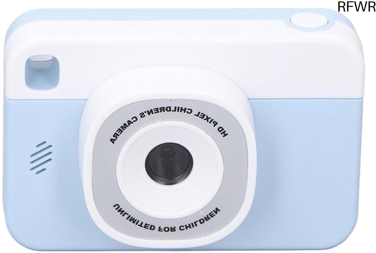 RFWR® Digitale Camera voor Kinderen met 48MP, 1080HD Video en 2,4 Inch Scherm – Compacte Vlogcamera voor Reisfotografie