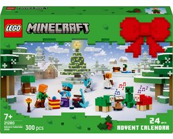 foto van LEGO® Minecraft® Adventkalender 2025, Gamingcadeau - 21280