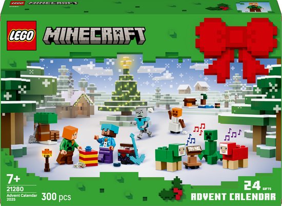 LEGO® Minecraft® Adventkalender 2025, Gamingcadeau - 21280
