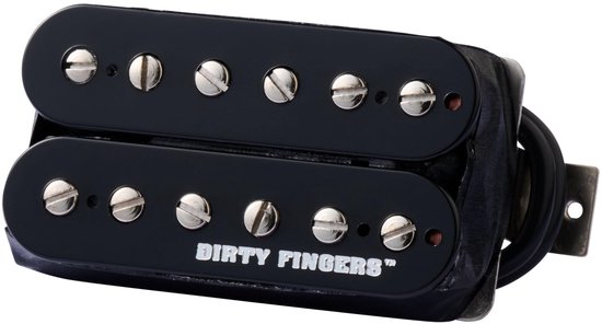 Gibson Dirty Fingers Quick Connect Rhythm, Double Black - Humbucker pickup voor gitaren