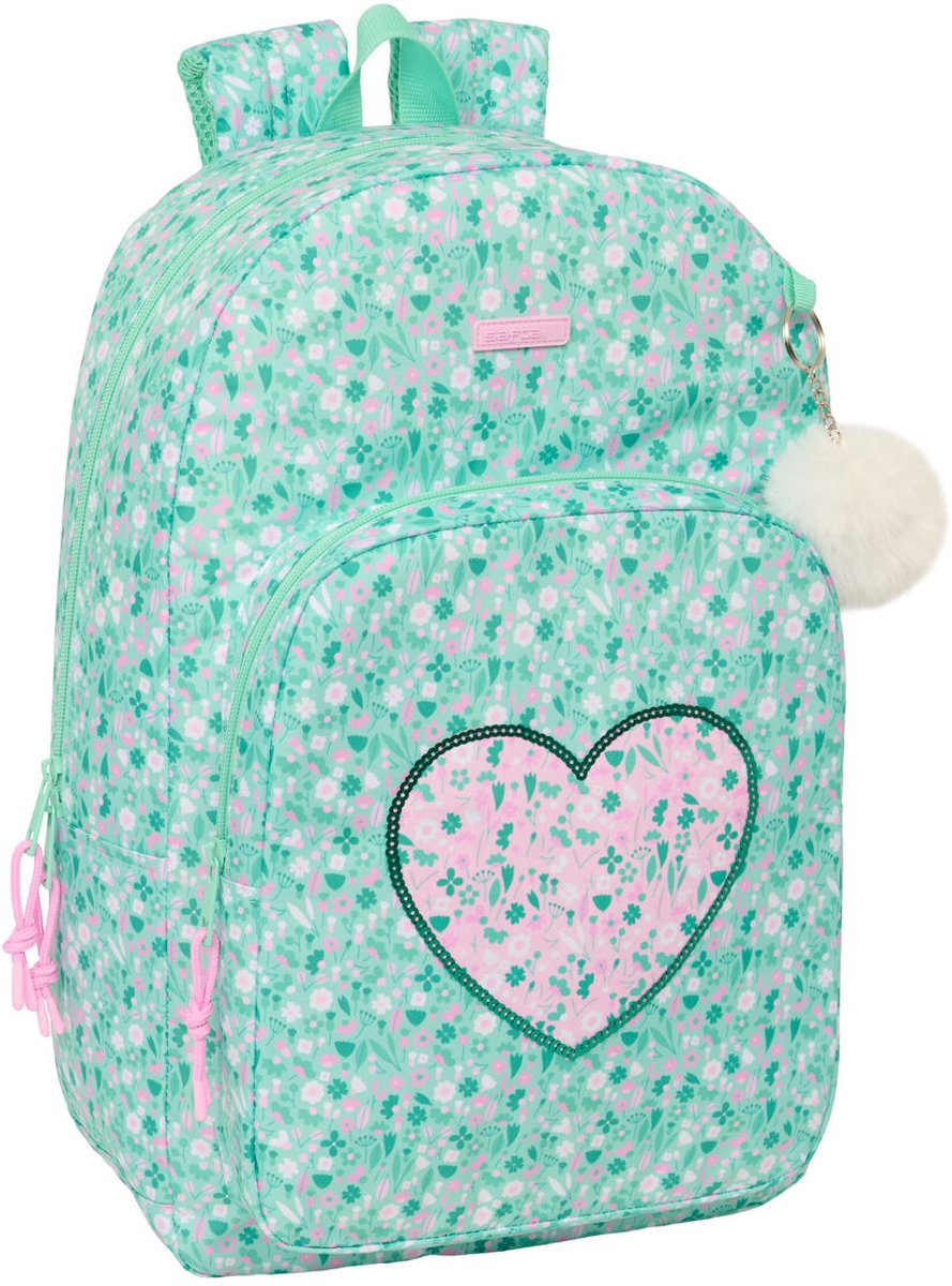 Schoolrugzak Safta Cuore Munt 30 x 46 x 14 cm