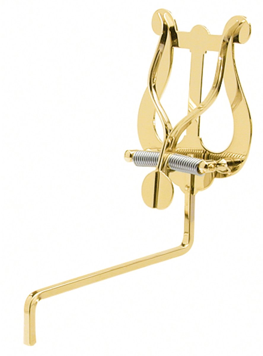 Stölzel Marschgabel saxofoon messing - Lieren