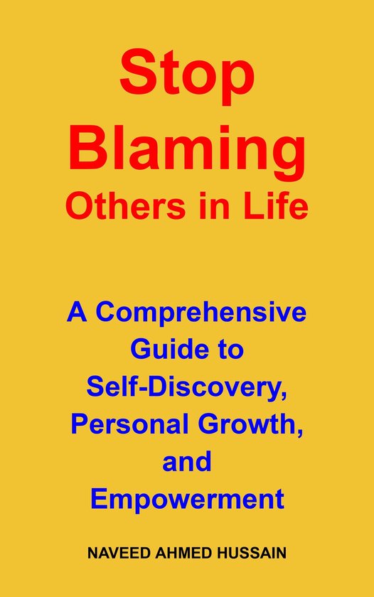 Stop Blaming Others in Life - cover
