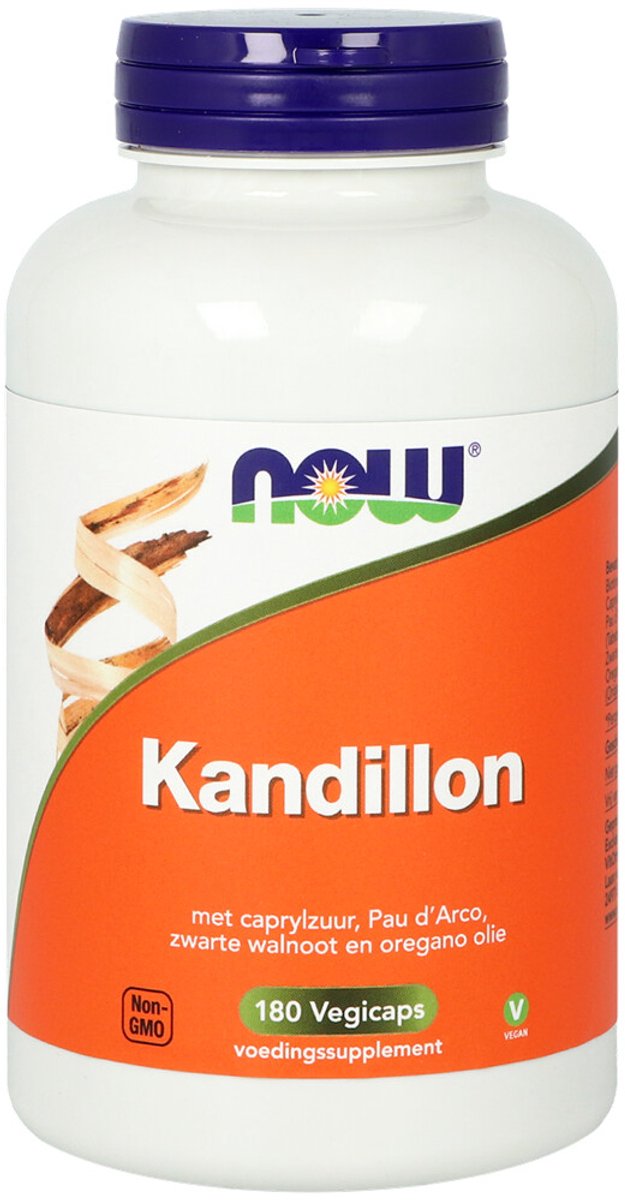 NOW - Kandillon - 2 x 180 vegacapsules - Voordeelverpakking