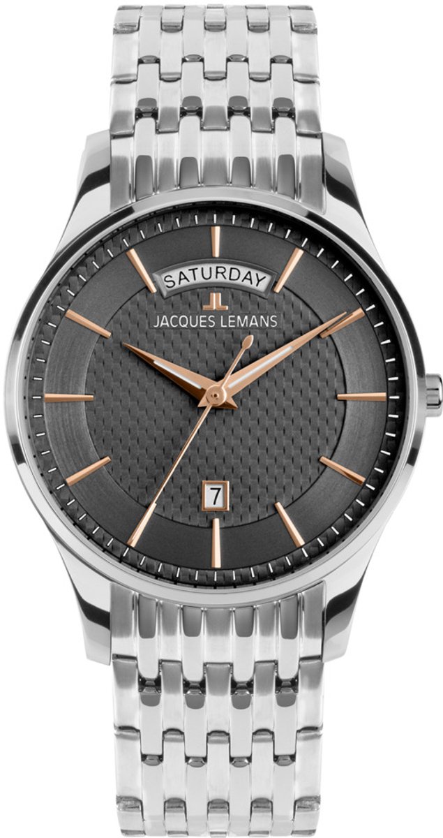 Datum horloge London Grey