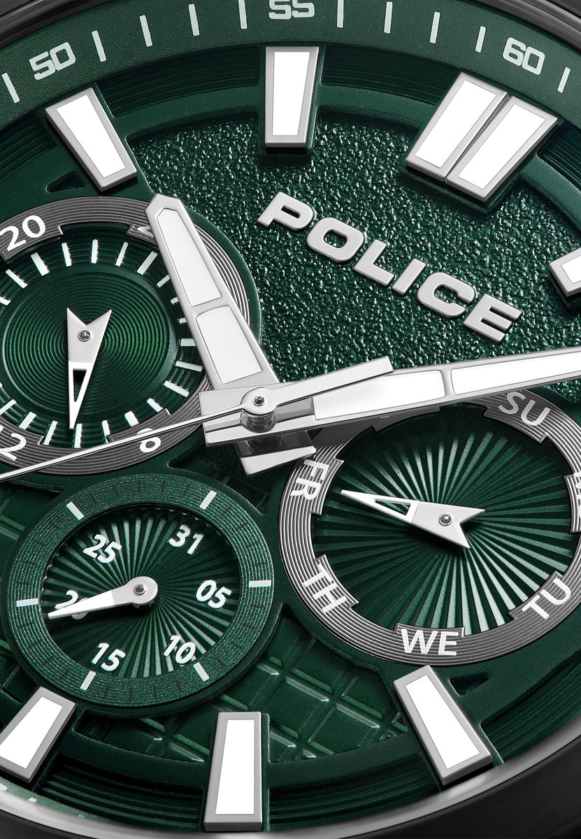 Horloge Rangy Green