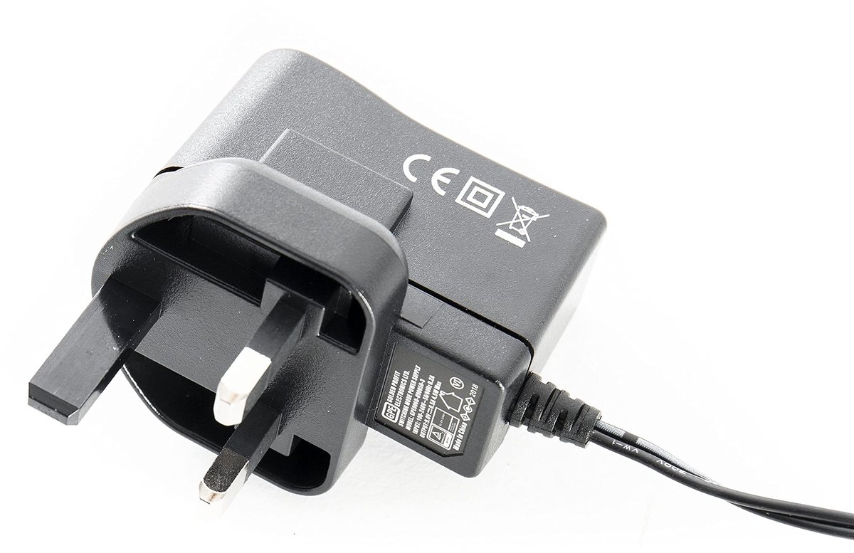 MUSIC STORE 9VDC 500mA Power Supply UK Version - Voedingskabel