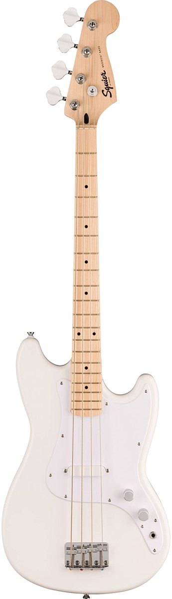 Squier Sonic Bronco Bass MN Arctic White