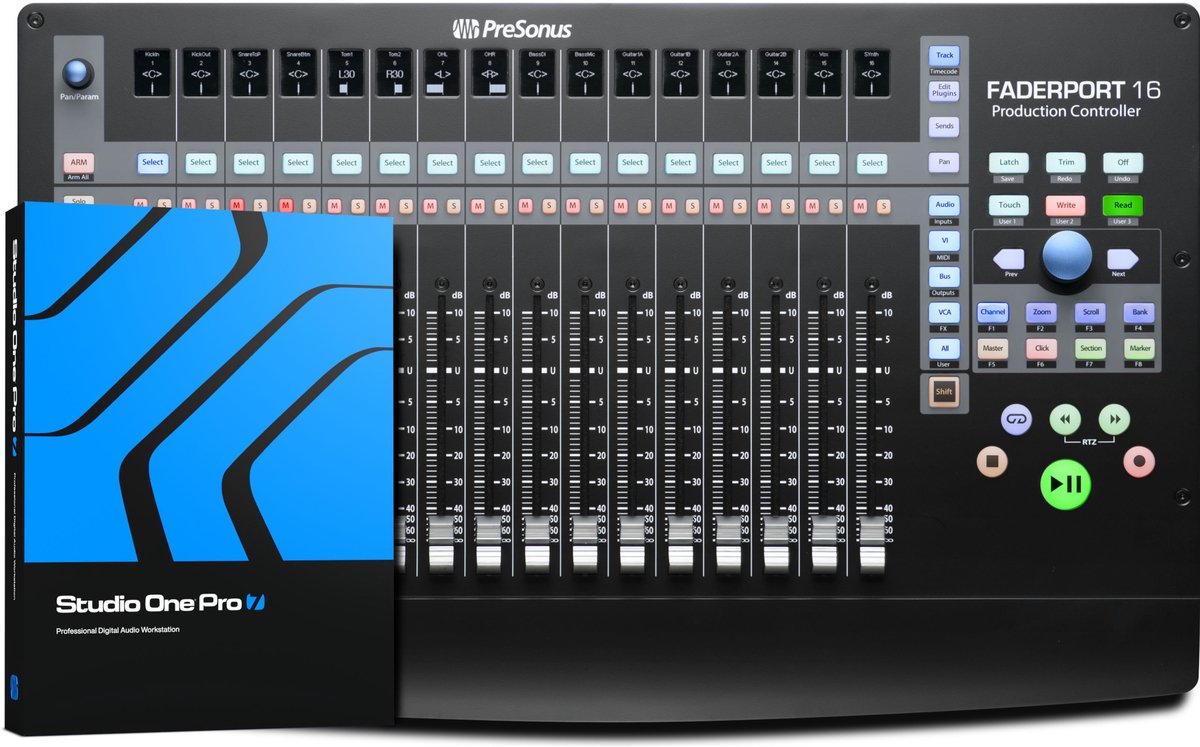 Presonus Faderport 16 DAW Controller - DAW controllers
