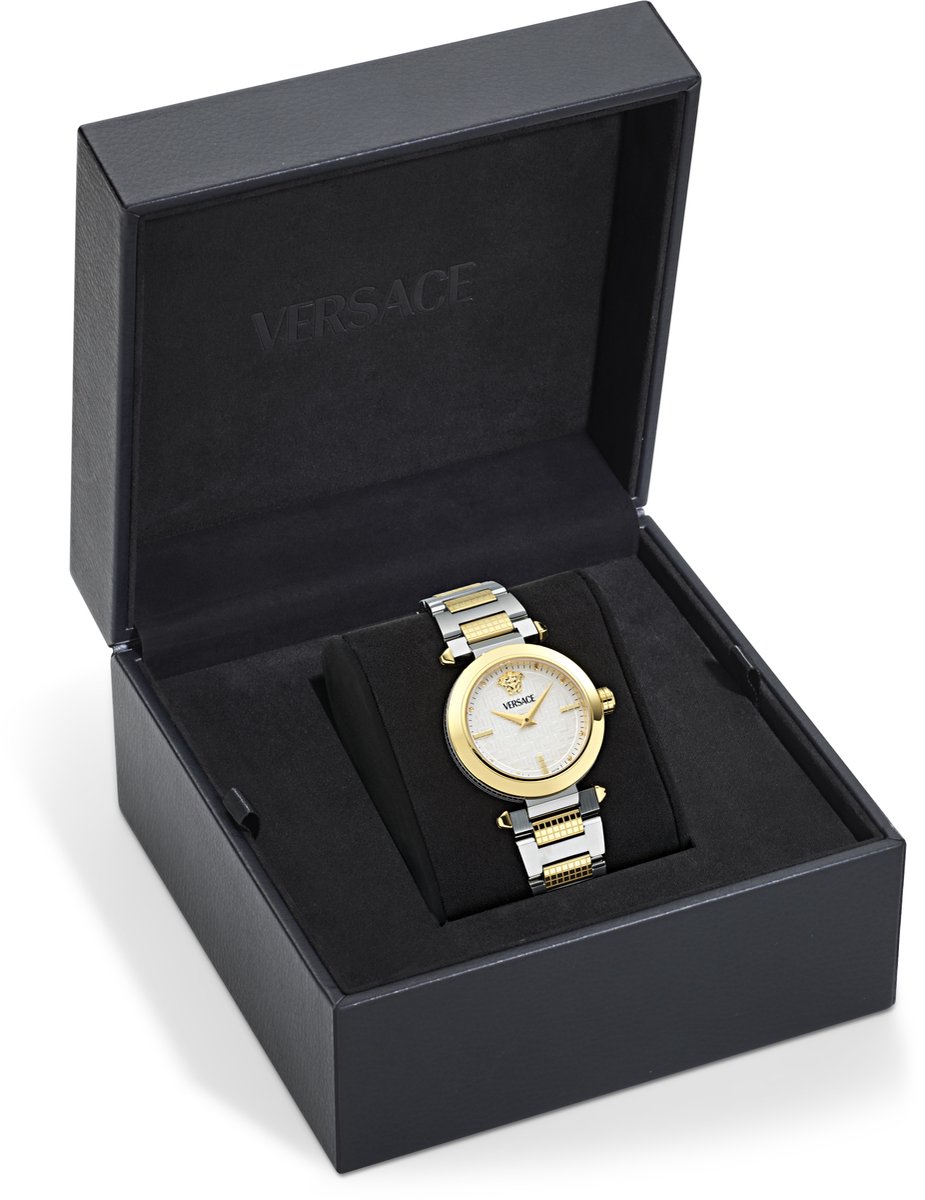 Versace Greek VE5B00325 Horloge - Staal - Multi - Ø 34 mm