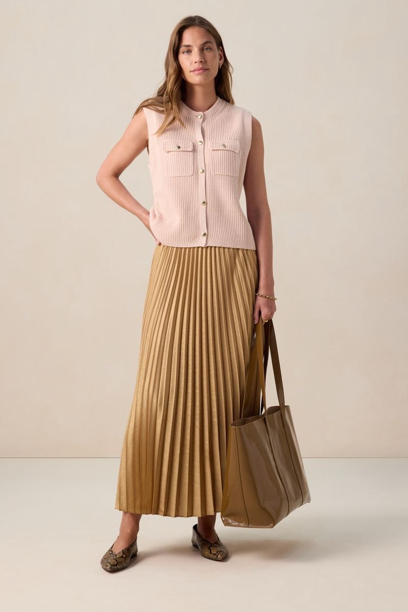 Sissy-Boy - Gouden midi rok