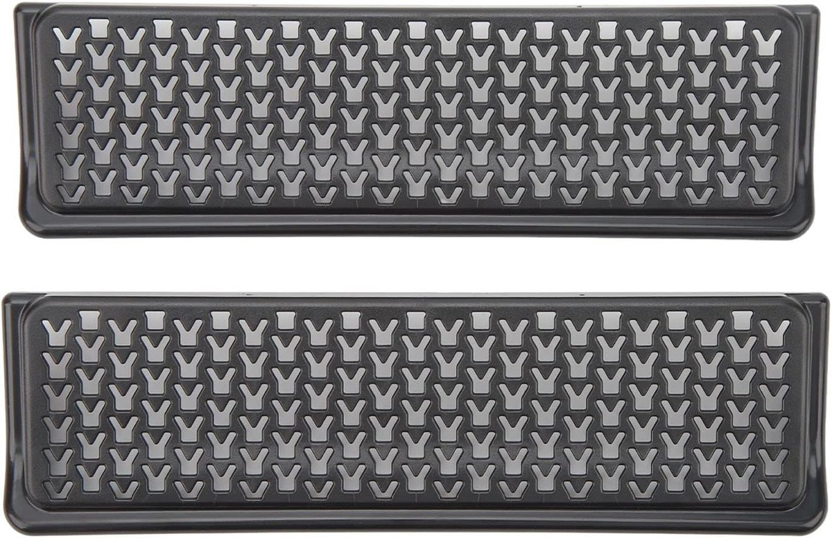 Image of 1 Pair ing Outlet Cover, Underseat Air Vent Cover, Rear Seat Air Vent Cover, Car Seat Air Outlet Cover, Replacement for Model Y 2021-2023,seat