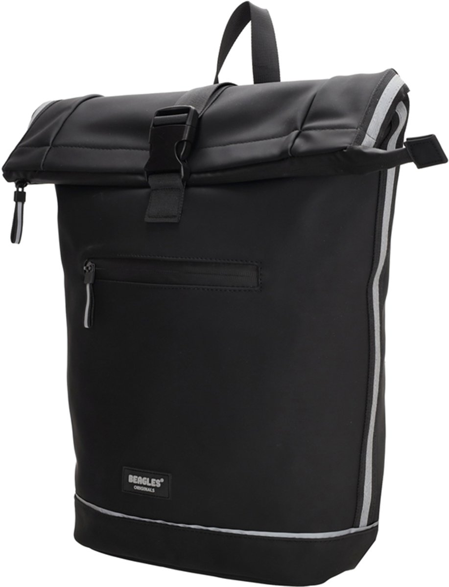 Beagles Originals Bicycle Fietstas Rugzak 15,6 inch Laptop Vak Waterdicht Weersbestendig - Zwart