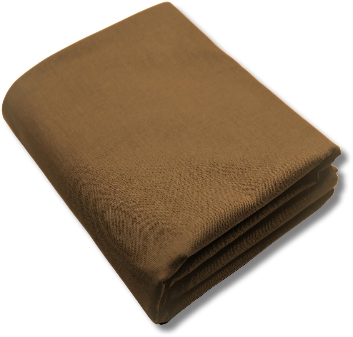 Virginia Tex-stof, verkocht per meter, 100% katoenen stof, grote breedte 240 cm, 100% katoenen stof Oeko-Tex Standard 100, effen kleuren om te naaien (Donkerbruin 81, 100 cm)