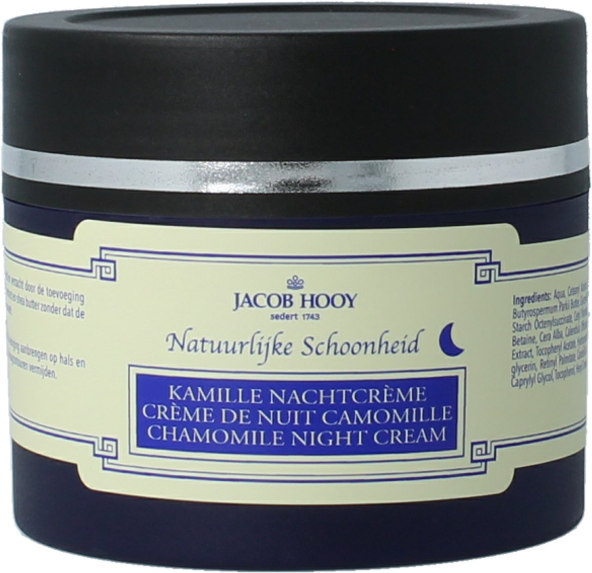 Jacob Hooy Kamille nachtcreme 150 Milliliter