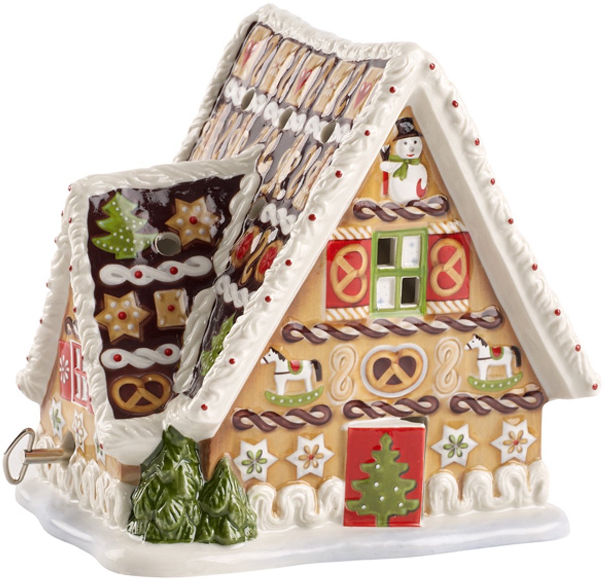 Villeroy & Boch Christmas Toy's Peperkoekhuisje Muziekdoos