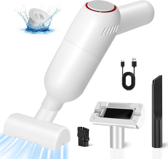 Lexium Kruimeldief snoerloos – Kruimeldief met steel – Nat&Droog – Handstofzuiger – Extreme zuigkracht – Kruimeldief snoerloos – Kruimelzuiger – Jouw ultieme schoonmaakpartner – Kruimelzuiger – Autostofzuiger – Handstofzuiger - Draadloos