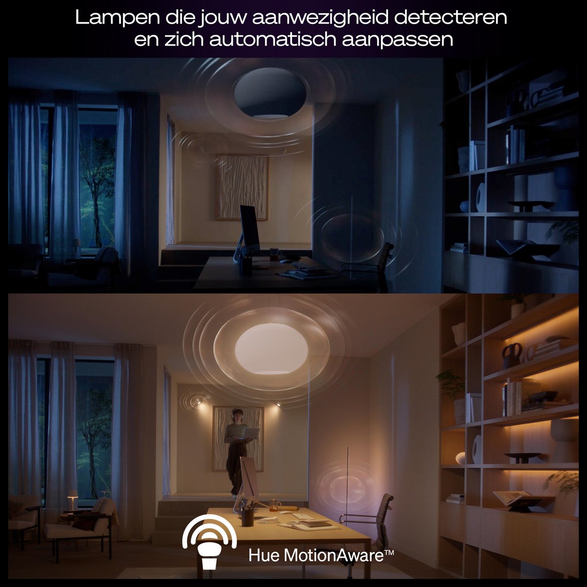 Philips Hue Pro Starterkit - smart verlichting met bewegingsdetectie thumbnail 7