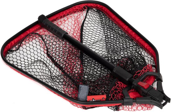 Épuisette Fox Rage Street Fighter 2,4 M – Maille Caoutchouc Carbone – Pour Pêche