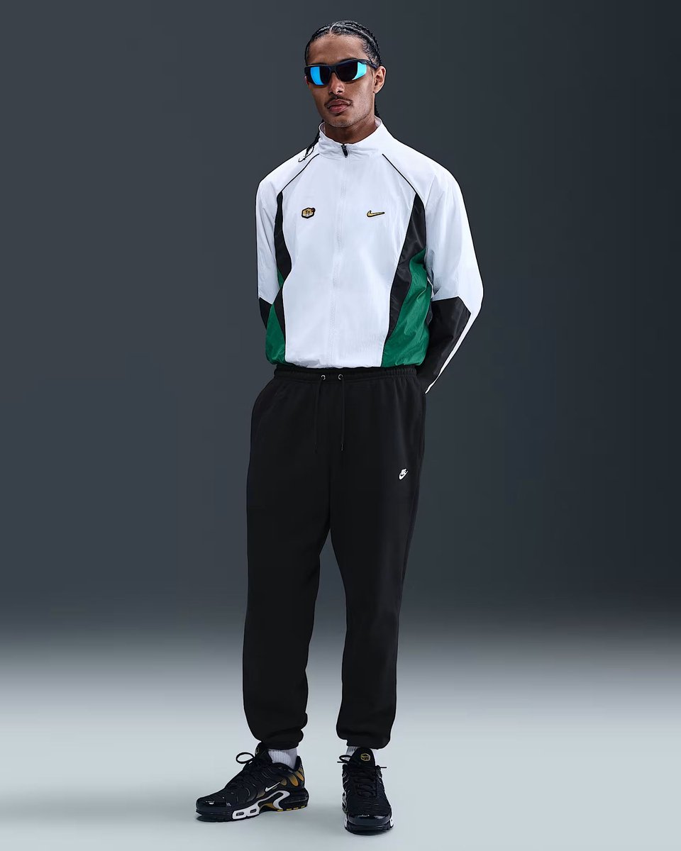 NIKE nk club bb cuff pant Sport joggingbroek heren Zwart